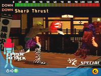 une photo d'Ã©cran de Fighters Destiny 2 sur Nintendo 64
